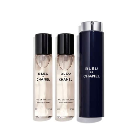 bleu de chanel refillable travel spray|chanel bleu twist and spray.